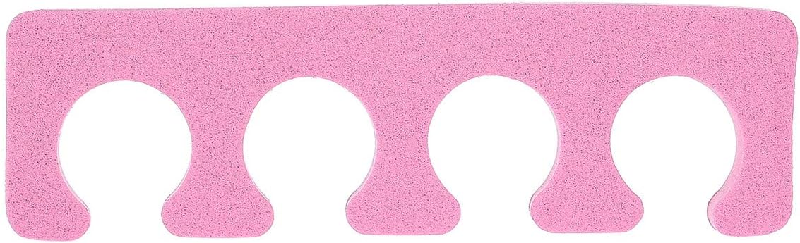 Disposable Toe Separators, Soft Two Tone Toe Spacers, Pink- 50pairs