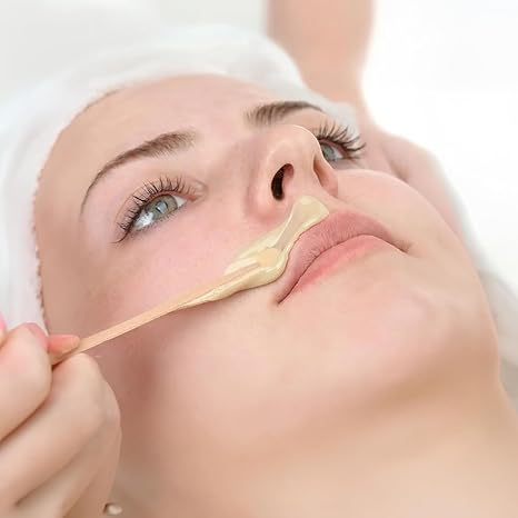 100 Pieces Wooden Tongue Depressor Waxing Spatula Disposable Wooden Beauty Accessories