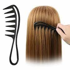 Wide Teeth Comb Detangling Afro Wide Spacing Teeth Comb Anti-Static for Long, Thick, Curly, Wet, Dry