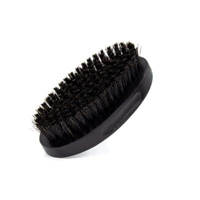 LA PERLA TECH Beard Brush for Men with Soft Nylon Bristles, Facial Hair Brushes for Men’s Grooming & Beard Care, Travel Friendly Beard Grooming Combs, Black SMALL