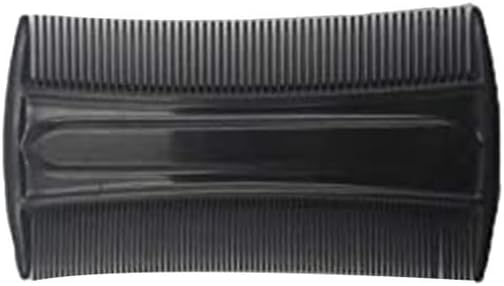 Double Side Lice Comb-Beard Comb Ergonomic Black, Detangling Beard Styling