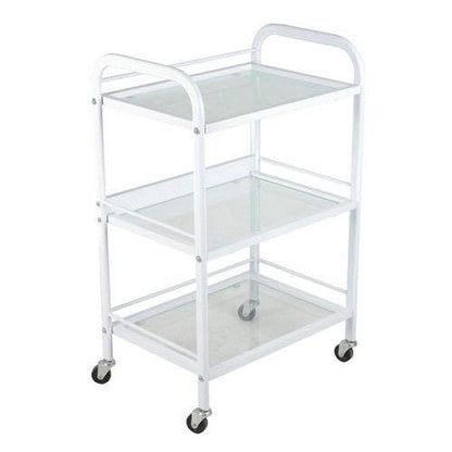 Beauty-Spa-Salon Rolling Trolley Cart Three Shelves