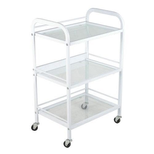 Beauty-Spa-Salon Rolling Trolley Cart Three Shelves