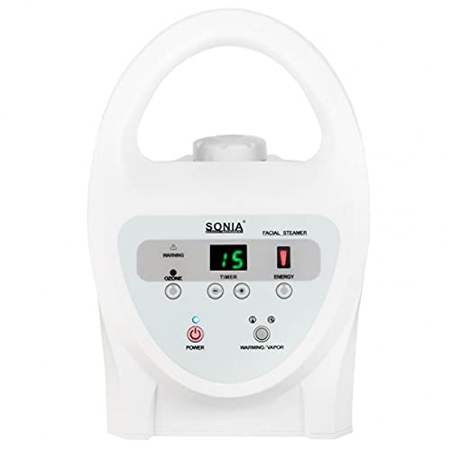 SONIA Professional Multifunctional Ozone Digital Face Steamer with Hot Steam