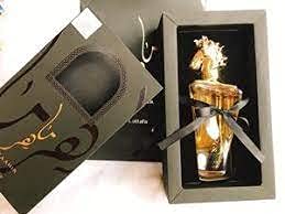 بخاخ او دي بارفان ماهر للجنسين من لطافة، 3.4 اونصة Lattafa Maahir for Unisex Eau de Parfum Spray, 3.4 Ounce