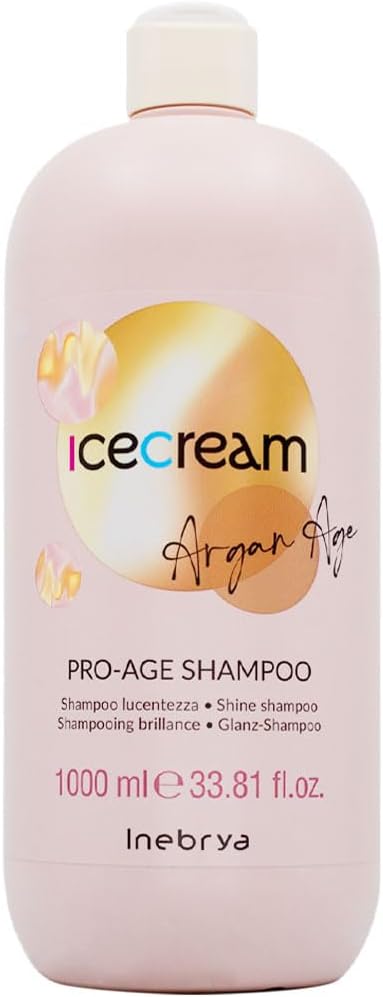 انيبريا شامبو ارجان ايج 1000 مل Inebrya Argan-Age Shampoo 1000 ml