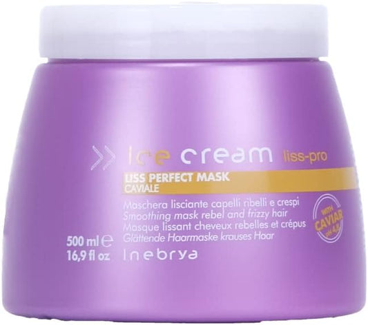 Inebrya Ice Cream Liss Pro Mask, 500 ml