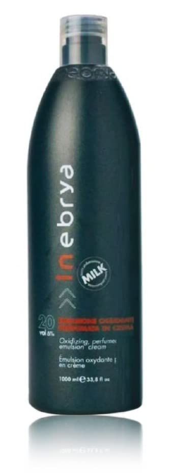 Inebrya Creamy perfumed oxidizing Emulsion with a Peroxide Base