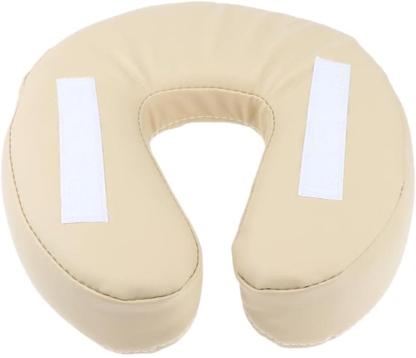 comfortable Sponge U Shape Face Down Pillow Neck Support Cradle Cushion Pad for Massage Table Salon Bed