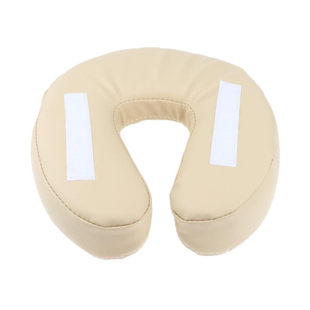 comfortable Sponge U Shape Face Down Pillow Neck Support Cradle Cushion Pad for Massage Table Salon Bed