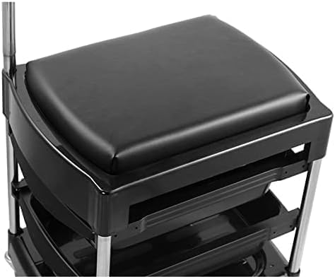 Professional Heavy Duty Pedicure -Manicure Stool Storage Cart for Nail Care Tools