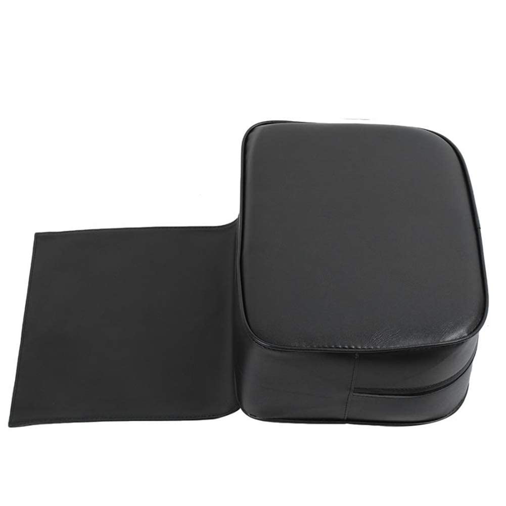 Salon Booster Seat Cushion for Child Hair Cutting, Cushion for Styling Chair, Barber Beauty Salon Spa Equipment Black