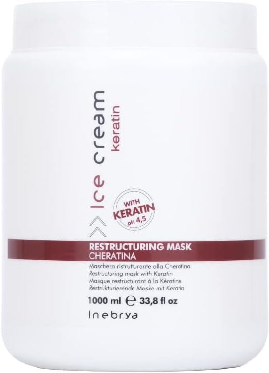 Inebrya Ice Cream Restructuring Mask Keratin - 1000 ml