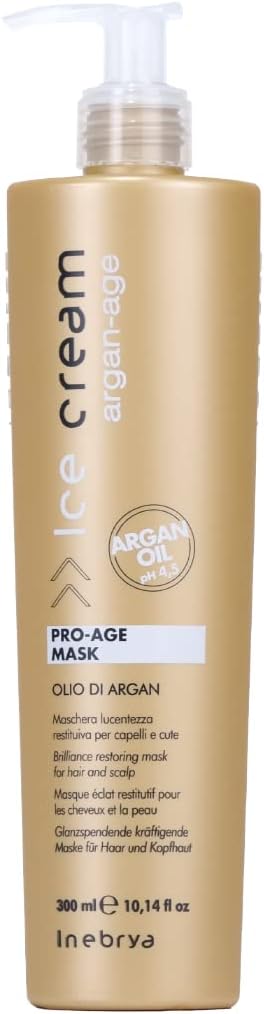 INEBRYA Ice Cream Argan Age Pro-Age Mask - 300 ML