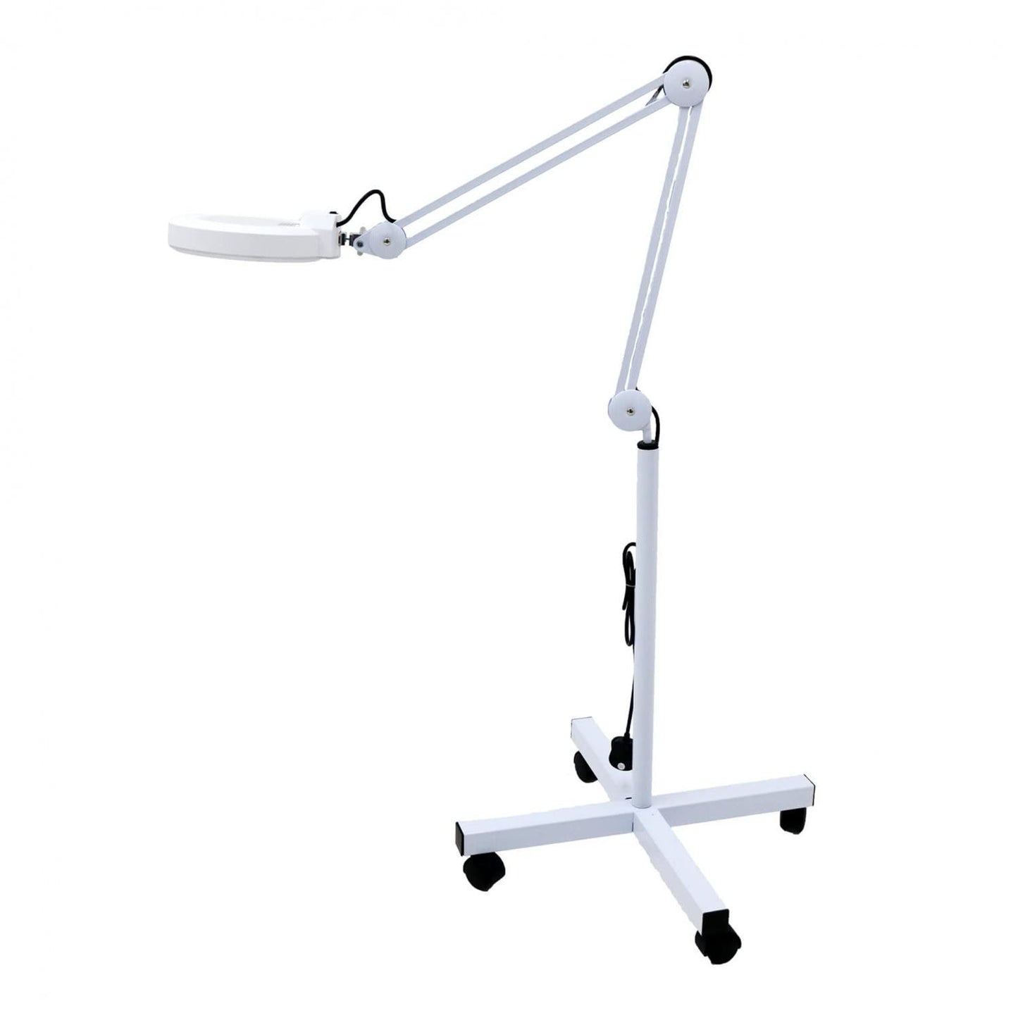 Magnifier Lamp, Magnification Lens with Stand,Flexible Height Adjustable-Clinic- Beauty- Salon -SPA-Nails