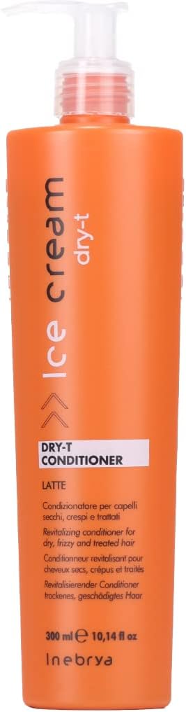 Inebrya Ice Cream T Conditioner for Dry-Frizzy & Treated Hair, 300ml