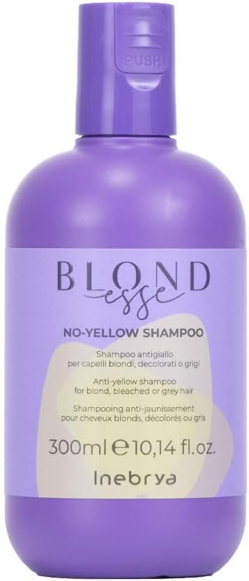 شامبو بلونديس نو يلو من إنبريا، 300 مل Inebrya Blondesse No-Yellow Shampoo 300 ml