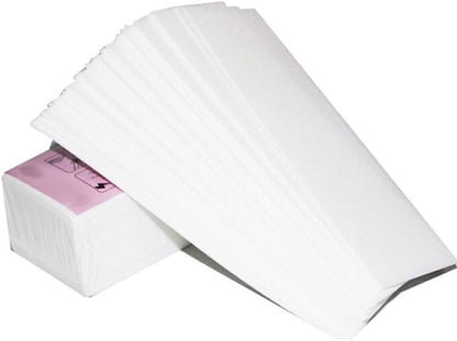 100Pcs Disposable Non-woven Wax Depilatory Paper Hair Removal strips