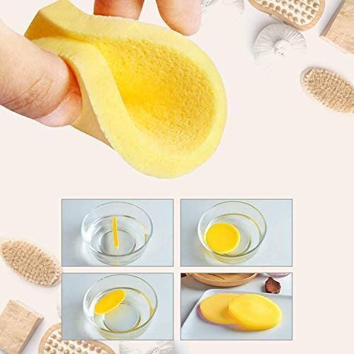 240-Piece Compressed Facial Sponges For Face Cleansing Eco Friendly Facial Sponges- Round Makeup Sponges