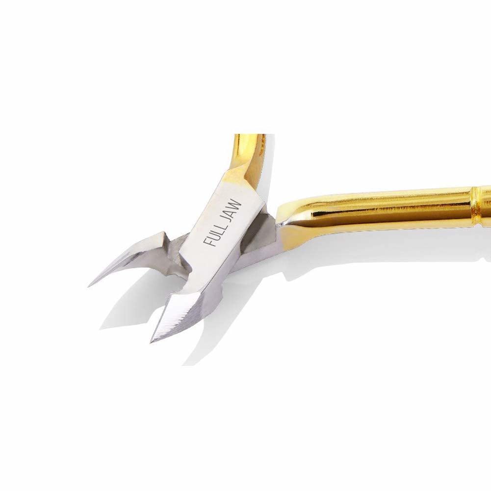 Nghia Gold Plated Nail Cuticle Nipper (C-112)