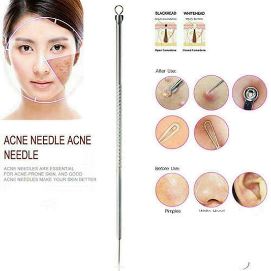 Carbon Steel Acne Needle Blackhead Removal Pin Pimple