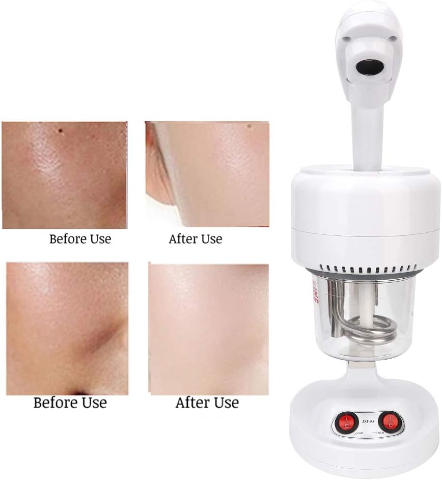 Portable Beauty Salon Hot Mist Face Steamer Hydrating Moisturizing Spray Machine Skin Care Tools (UK,220V)