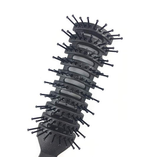 Vented Hairbrush for Blow Drying, Wet or Dry With Ball Tipped Bristles, For Short Straight Hair Perfect