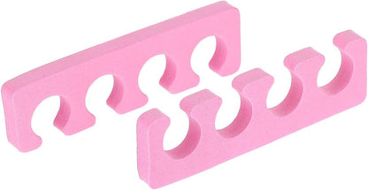 Disposable Toe Separators, Soft Two Tone Toe Spacers, Pink- 50pairs