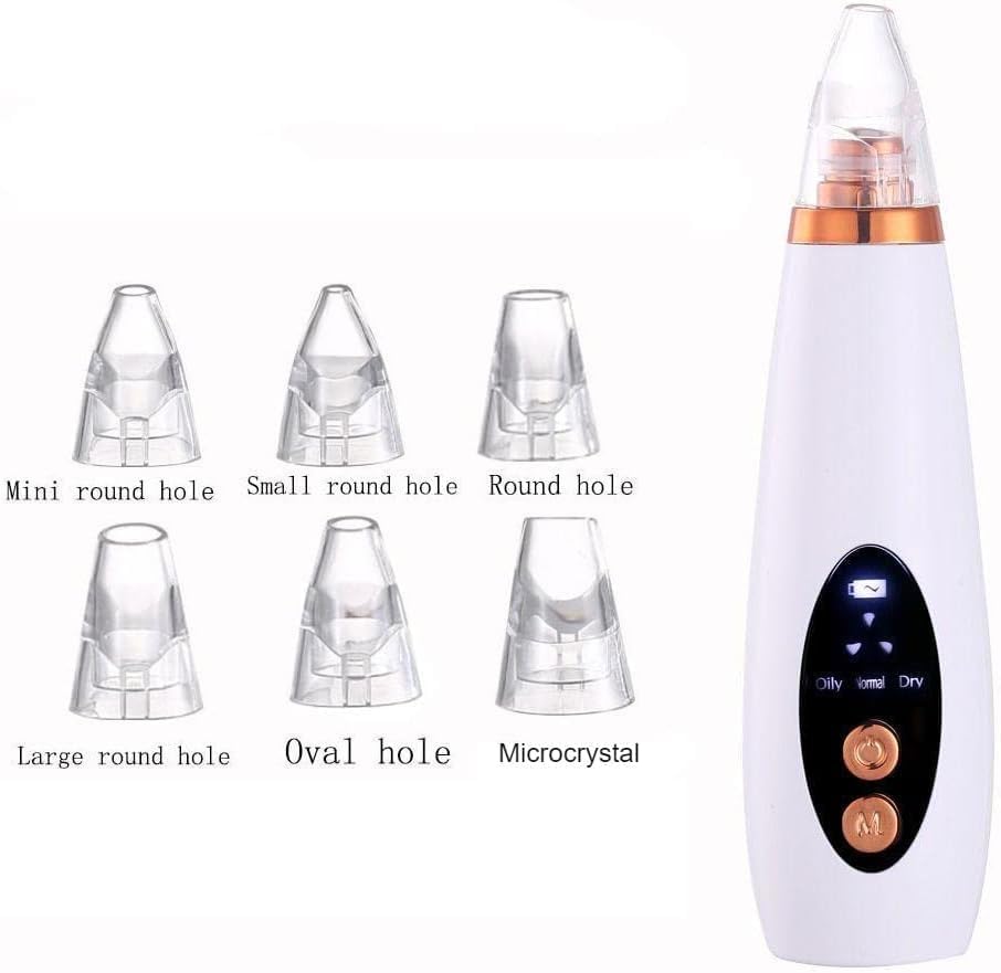 Blackhead remover vacuum pore cleaner,Removal Strong Suction Skin Cleaner Machin,USB Rechargeable,LED Display Blackhead Cleaner