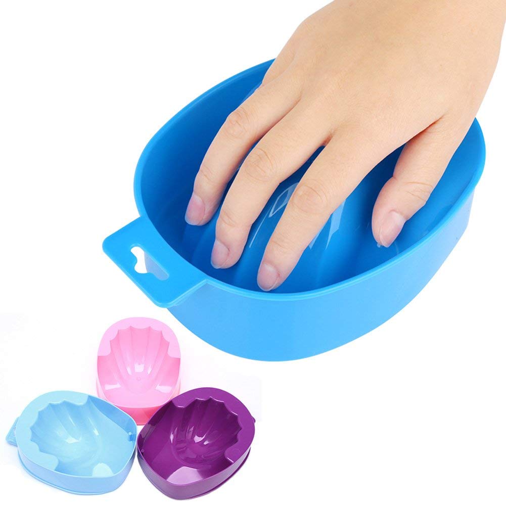 Foot Scrubber with Sticker and Nail Bowl