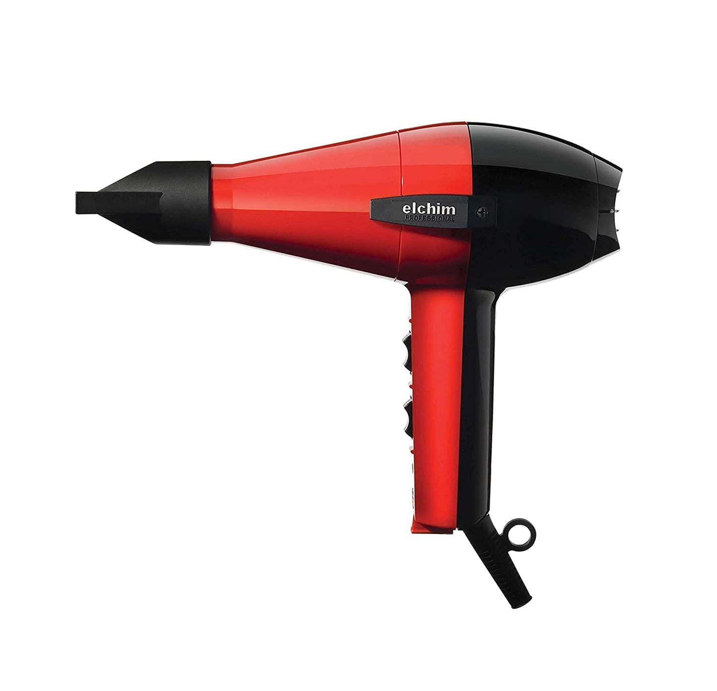 ELCHIM 2001 High Pressure Professional Hair Dryer - Red/Black, 1 Count (Pack of 1)