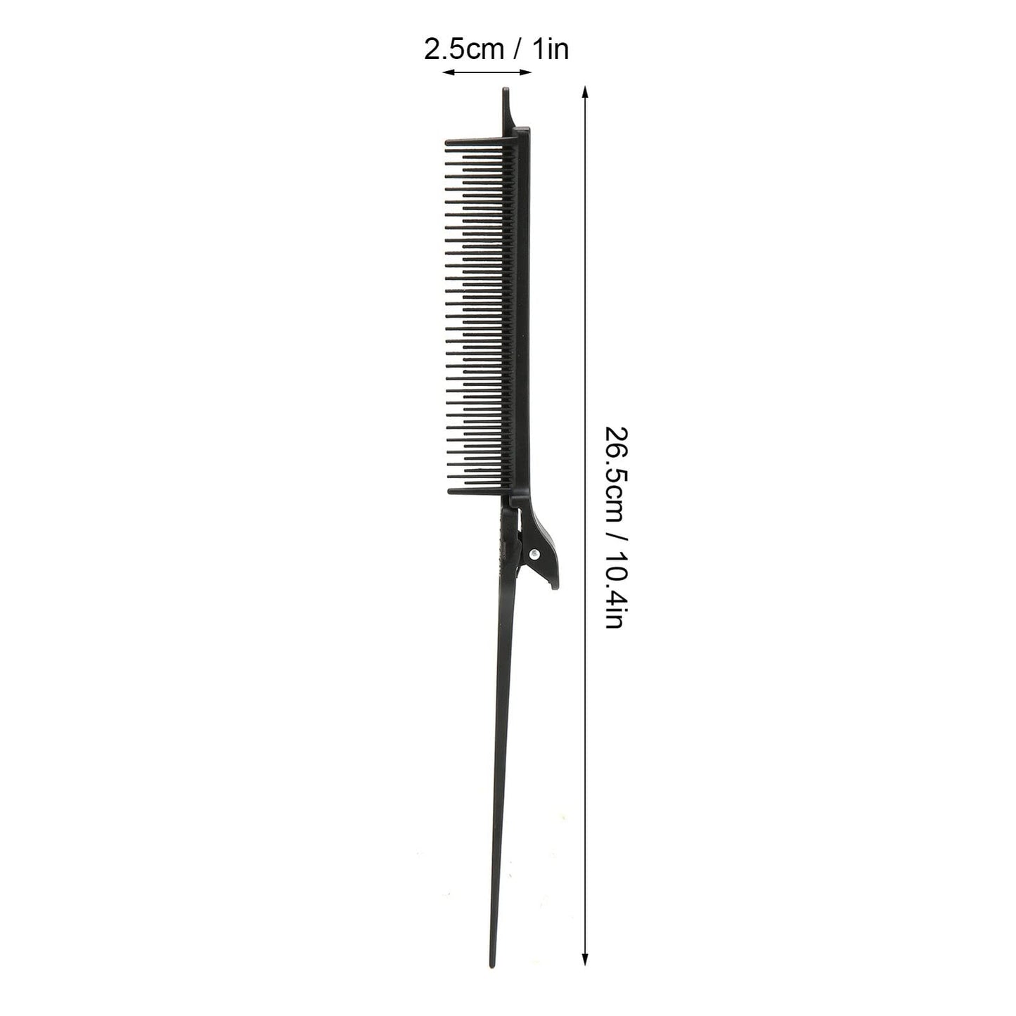 Tail Clip Comb Highlighting Non Slip Handle Comb