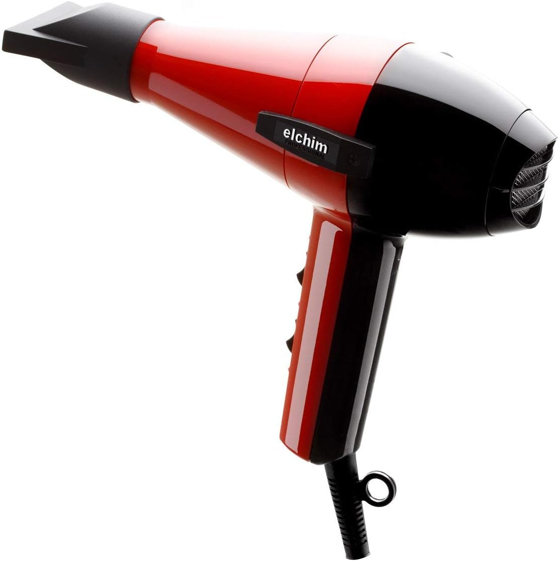 ELCHIM 2001 High Pressure Professional Hair Dryer - Red/Black, 1 Count (Pack of 1)