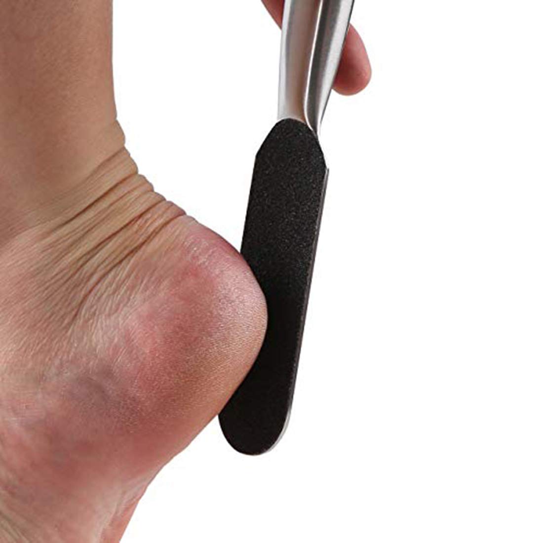 Foot File Callus Remover for Feet, Foot Scrubber Foot Grater Scrub Double Sided Professional Pedicure Kits Tools for Hard Dead Skin Cracked Heel, 25.2*6*3.5cm