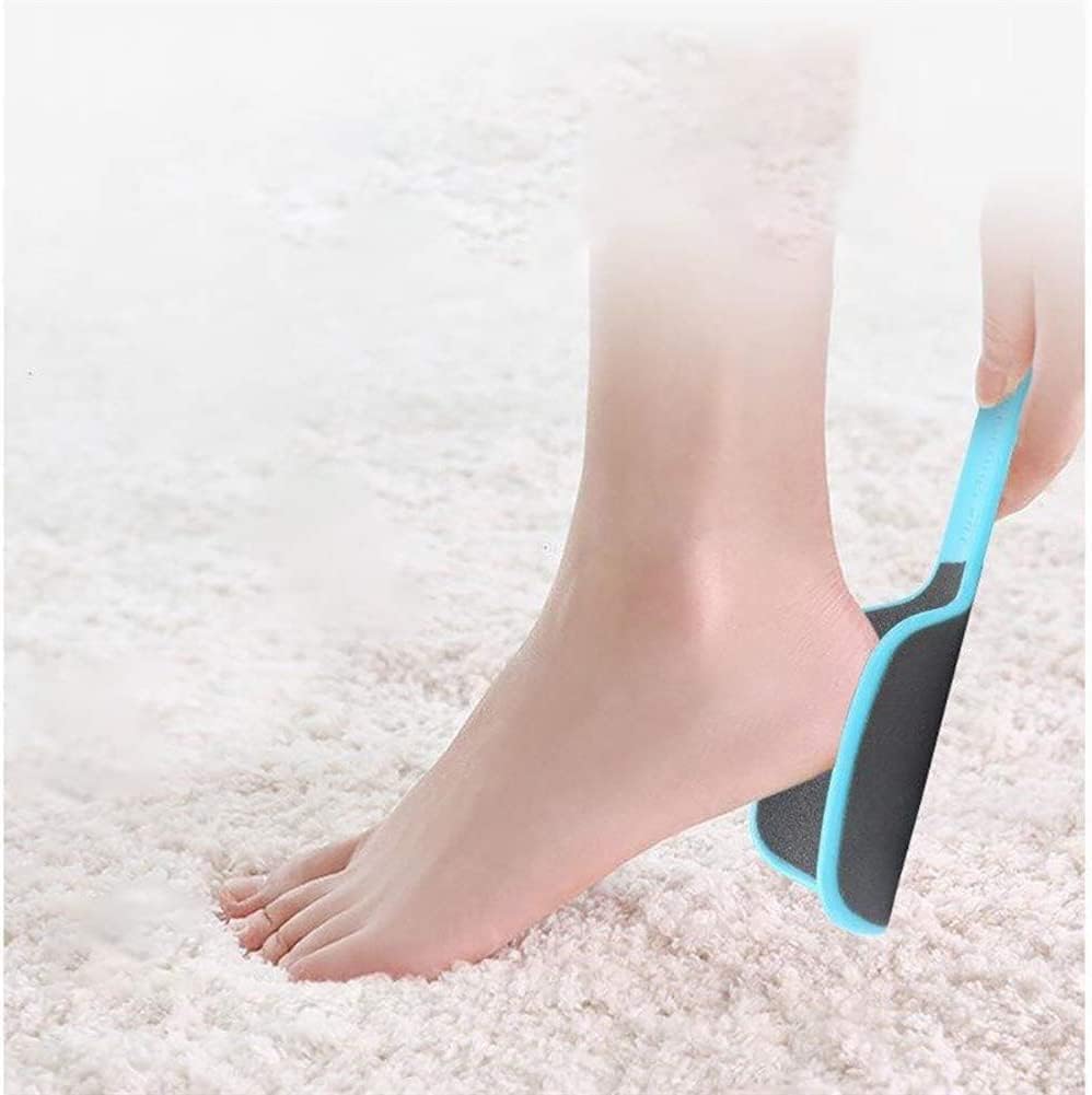 2 Pcs U Shaped Curved Foot File Callus Remover Double Side Foot Sander Foot Scrubber Pedicure Tool Multicolor