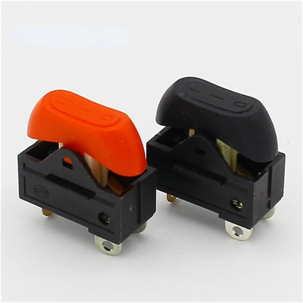 2 PICS Hair dryer switch Rocker Switch 3 position ON-OFF boat switch