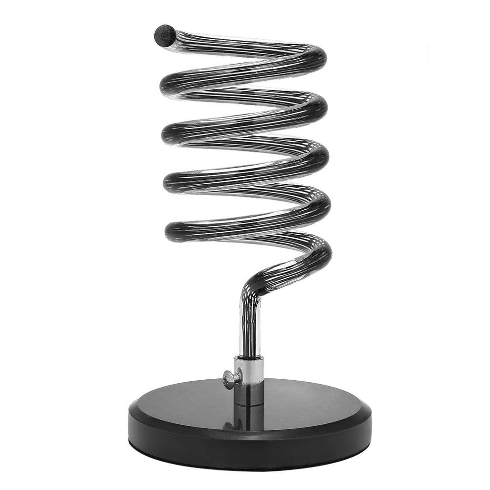 Professional Marble Hair Dryer Stand Table Type Dryer Holder Specially for Salon Hotel Use Black