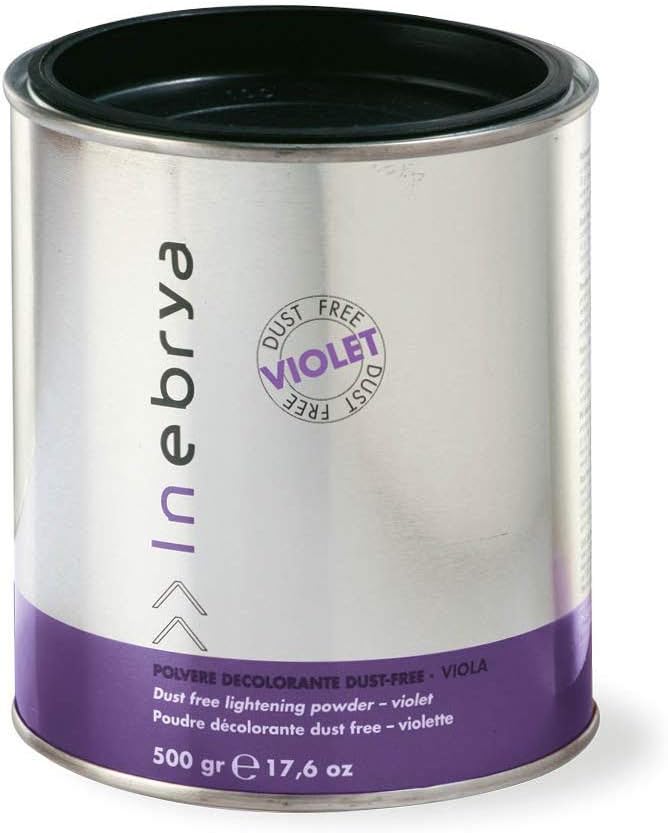 Inebrya Dust Free Perfumed Lightening Professional Use Bleaching Powder, Violet