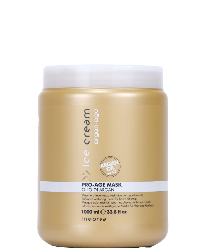 INEBRYA Ice Cream Argan Age Pro-Age Mask - 1000 ML