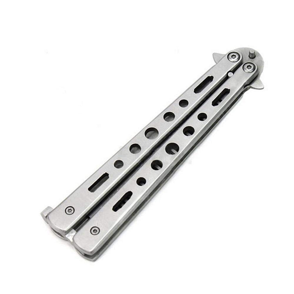 Stainless Steel Metal Butterfly Style Knife