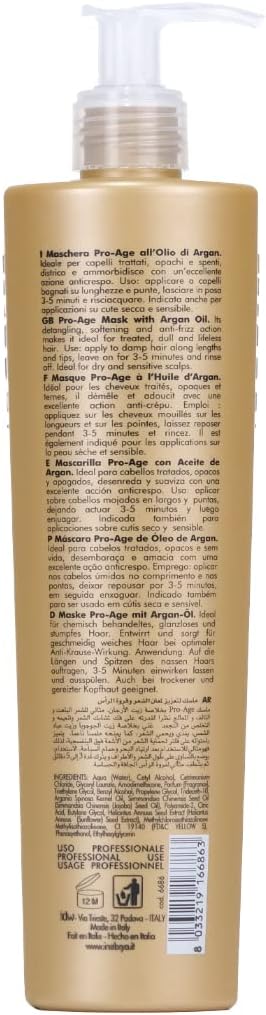 INEBRYA Ice Cream Argan Age Pro-Age Mask - 300 ML