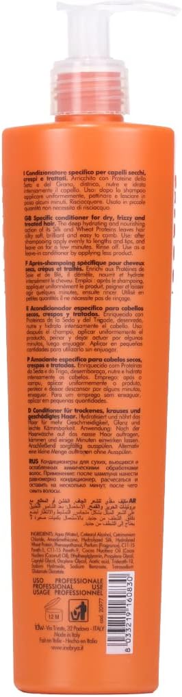 Inebrya Ice Cream T Conditioner for Dry-Frizzy & Treated Hair, 300ml