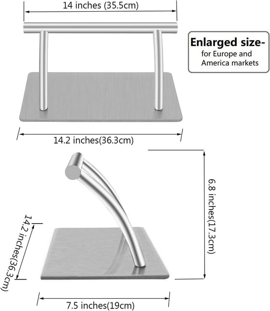 Stainless Steel Footrest,Professional Mobile Foot Rest,Foot Pedal parts for Barber Hairdressing Beauty Spa Nail Massage Salon Chairs