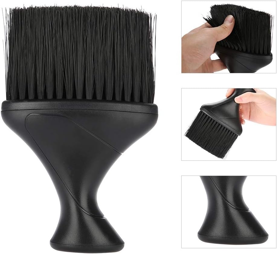 Hair Cleaning Brush,Hair Brush, Soft Hair Brush Neck Duster Hairdressing Hair Cutting Styling Cleaning Brush