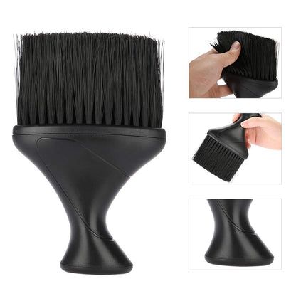 Hair Cleaning Brush,Hair Brush, Soft Hair Brush Neck Duster Hairdressing Hair Cutting Styling Cleaning Brush