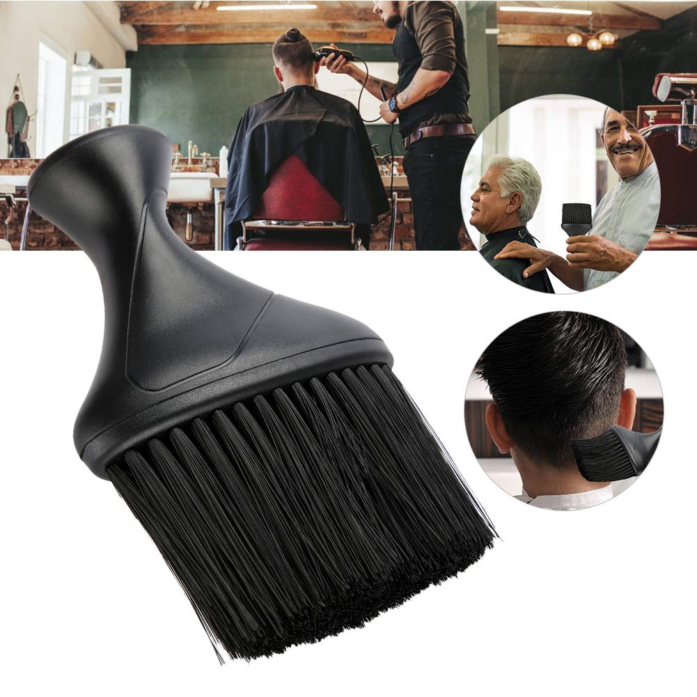 Hair Cleaning Brush,Hair Brush, Soft Hair Brush Neck Duster Hairdressing Hair Cutting Styling Cleaning Brush