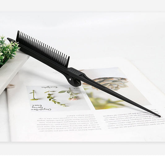 Tail Clip Comb Highlighting Non Slip Handle Comb