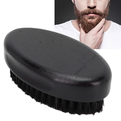 Probeauty Uae Beard Cleaning Brush, Beard Brush Men Beard Brush Wooden Handle Beard Brush Durable Beard Grooming Brush