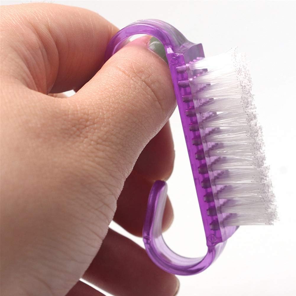 2 PICS Nail Hand Scrubbing Cleaning Brush for Toes and Nails