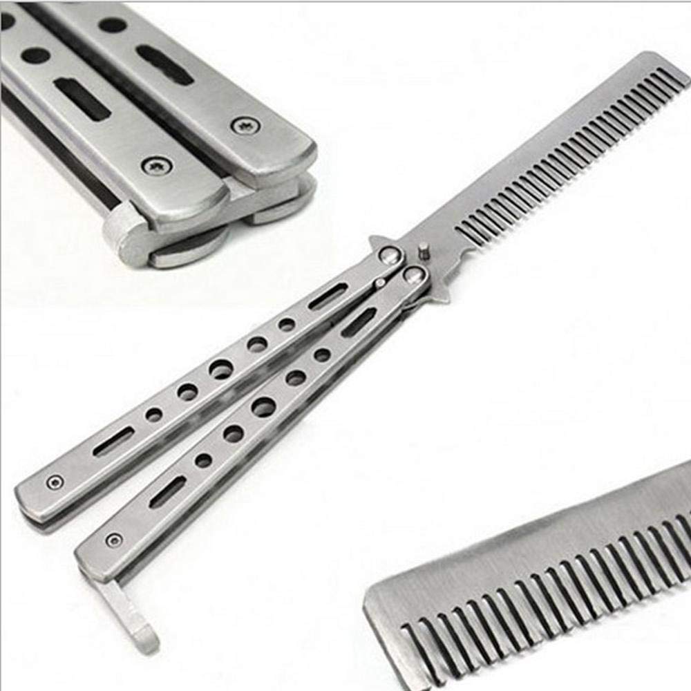 Stainless Steel Metal Butterfly Style Knife